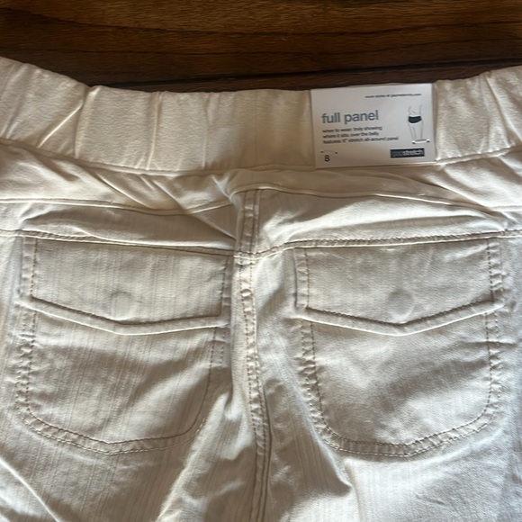 Gap Maternity Stretch Straight Crop Pants Size 8 New With Tag - Picture 11 of 12
